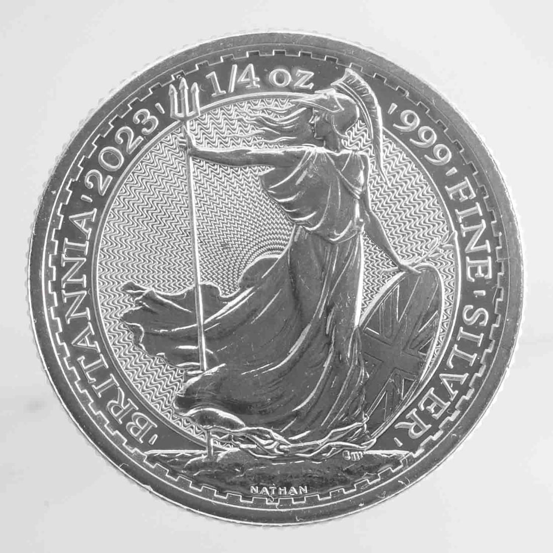2025 Royal Mint Britannia 1/4oz Silver Coin