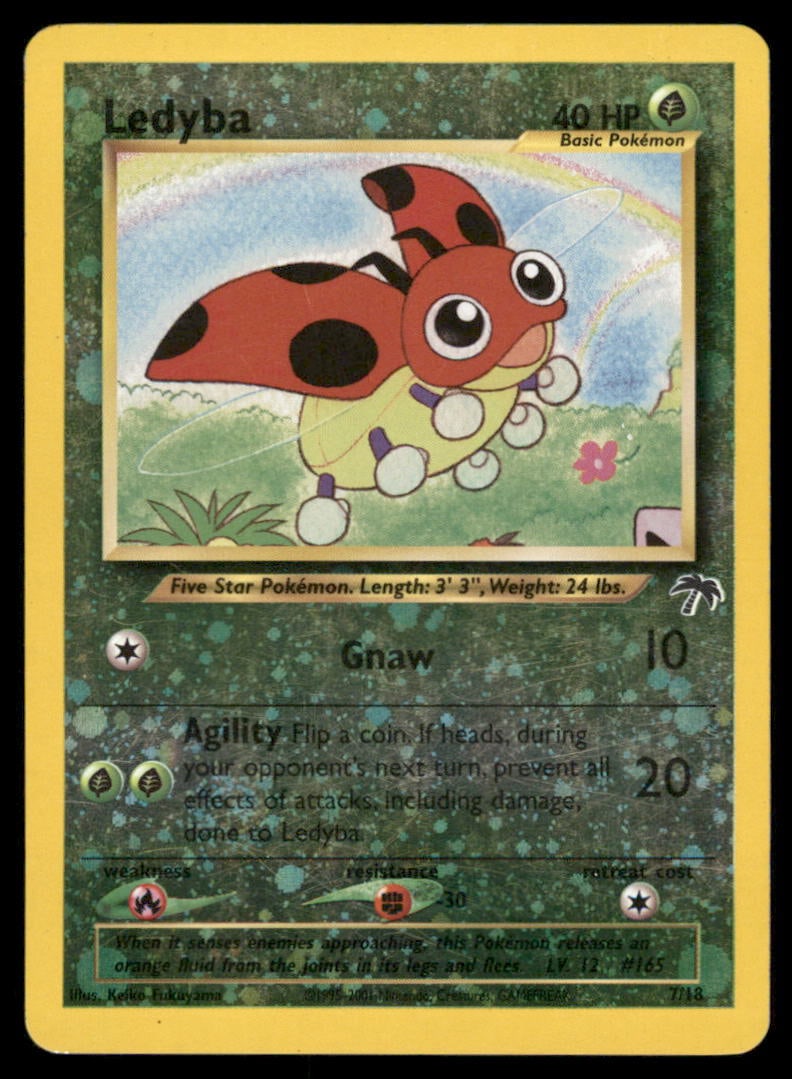 Ledyba 7/18 Southern Islands Pokemon Card Reverse Holo: We offer combined shipping on multiple items. Buyers may also arrange their own shipping. LiveShipping is a separate and independent option for shipping that is NOT a part of the auction house or thei
