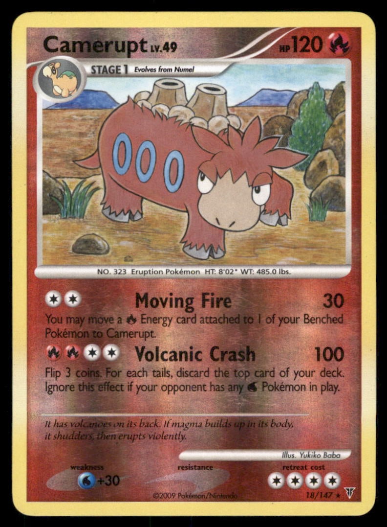 Camerupt 18/147 Supreme Victors Pokemon Card Reverse Holo: We offer combined shipping on multiple items. Buyers may also arrange their own shipping. LiveShipping is a separate and independent option for shipping that is NOT a part of the auction house or thei