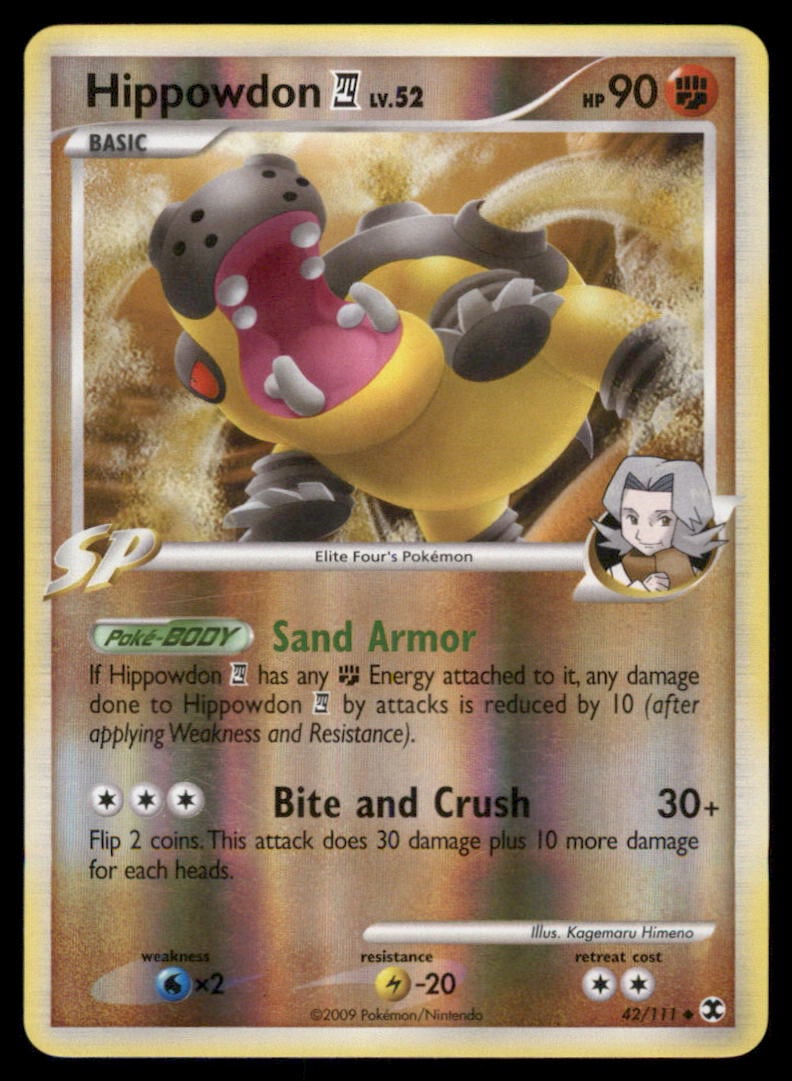 Hippowdon E4 42/111 Rising Rivals Pokemon Card Reverse Holo: We offer combined shipping on multiple items. Buyers may also arrange their own shipping. LiveShipping is a separate and independent option for shipping that is NOT a part of the auction house or thei