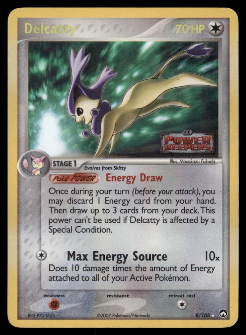 Delcatty 8/108 Power Keepers Pokemon Card Reverse Holo: We offer combined shipping on multiple items. Buyers may also arrange their own shipping. LiveShipping is a separate and independent option for shipping that is NOT a part of the auction house or thei