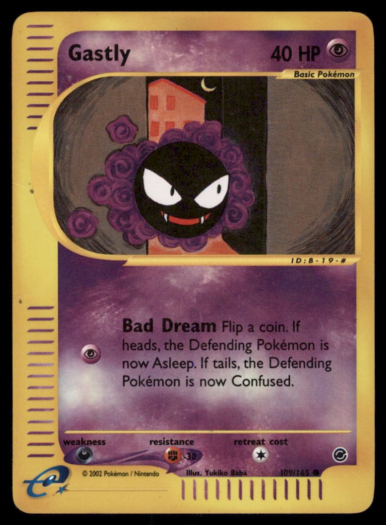 Gastly 109/165 Expedition Base Set Pokemon Card Reverse Holo: We offer combined shipping on multiple items. Buyers may also arrange their own shipping. LiveShipping is a separate and independent option for shipping that is NOT a part of the auction house or thei