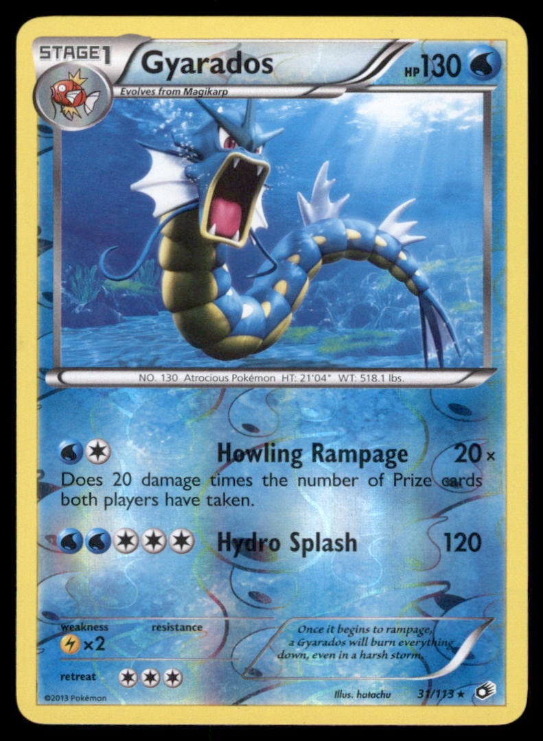 Gyarados 31/113 Legendary Treasures Pokemon Card Reverse Holo: We offer combined shipping on multiple items. Buyers may also arrange their own shipping. LiveShipping is a separate and independent option for shipping that is NOT a part of the auction house or thei