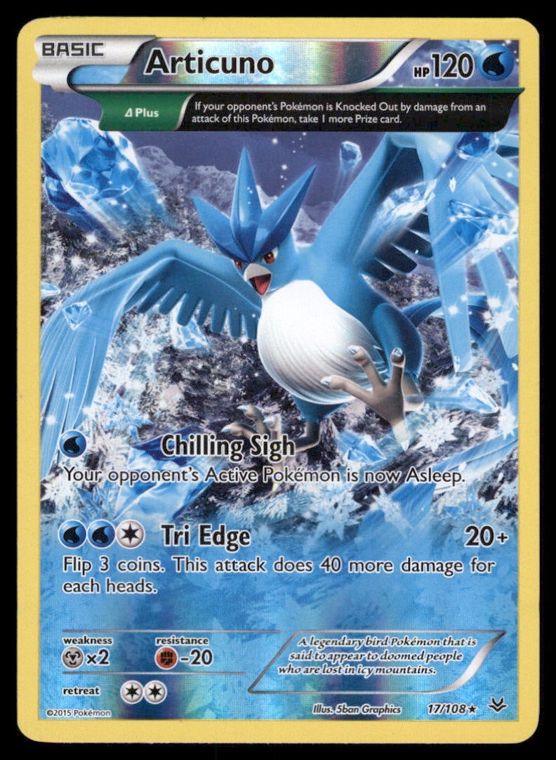 Articuno 17/108 Roaring Skies Pokemon Card Reverse Holo: We offer combined shipping on multiple items. Buyers may also arrange their own shipping. LiveShipping is a separate and independent option for shipping that is NOT a part of the auction house or thei