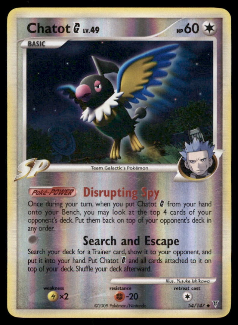 Chatot G 54/147 Supreme Victors Pokemon Card Reverse Holo: We offer combined shipping on multiple items. Buyers may also arrange their own shipping. LiveShipping is a separate and independent option for shipping that is NOT a part of the auction house or thei