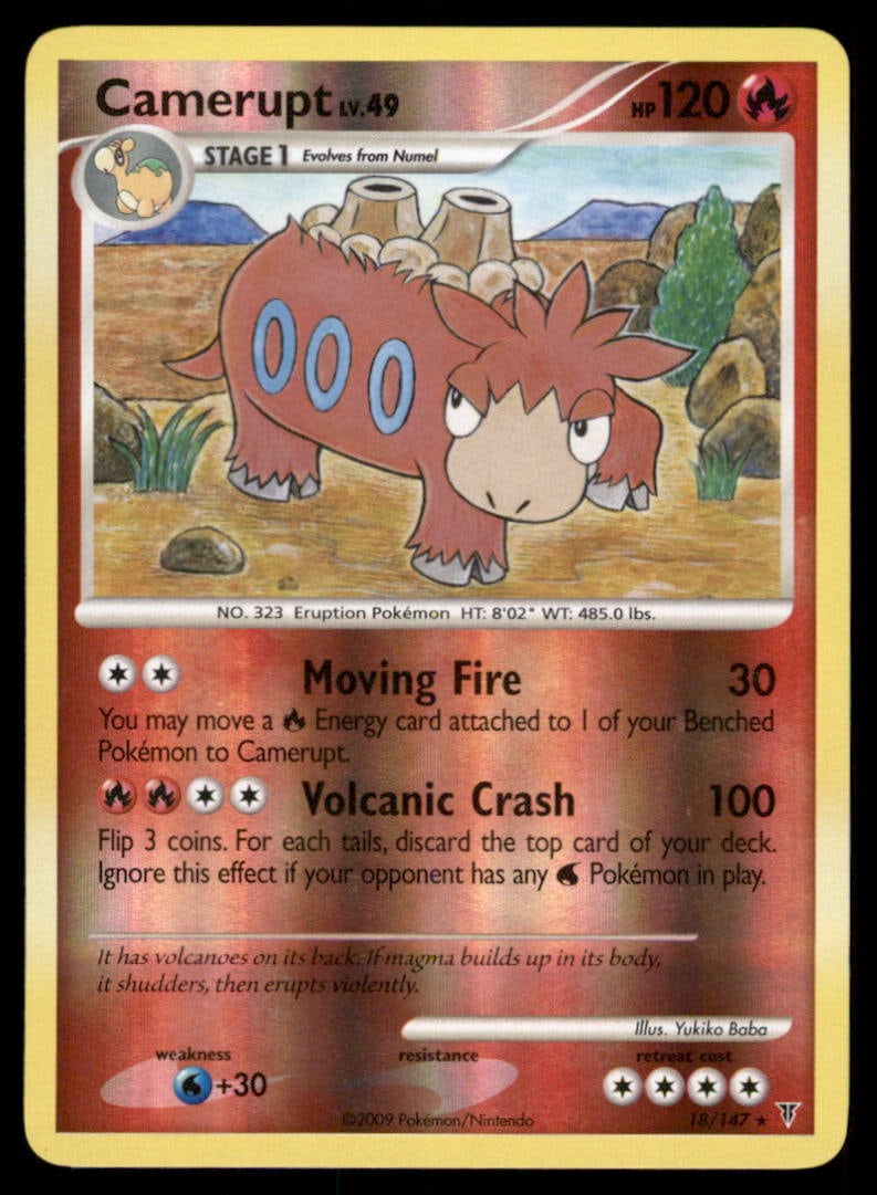 Camerupt 18/147 Supreme Victors Pokemon Card Reverse Holo: We offer combined shipping on multiple items. Buyers may also arrange their own shipping. LiveShipping is a separate and independent option for shipping that is NOT a part of the auction house or thei