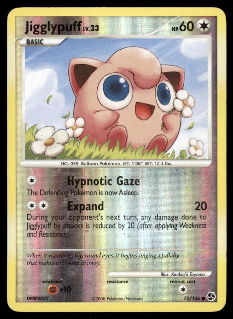 Jigglypuff 72/106 Great Encounters Pokemon Card Reverse Holo: We offer combined shipping on multiple items. Buyers may also arrange their own shipping. LiveShipping is a separate and independent option for shipping that is NOT a part of the auction house or thei
