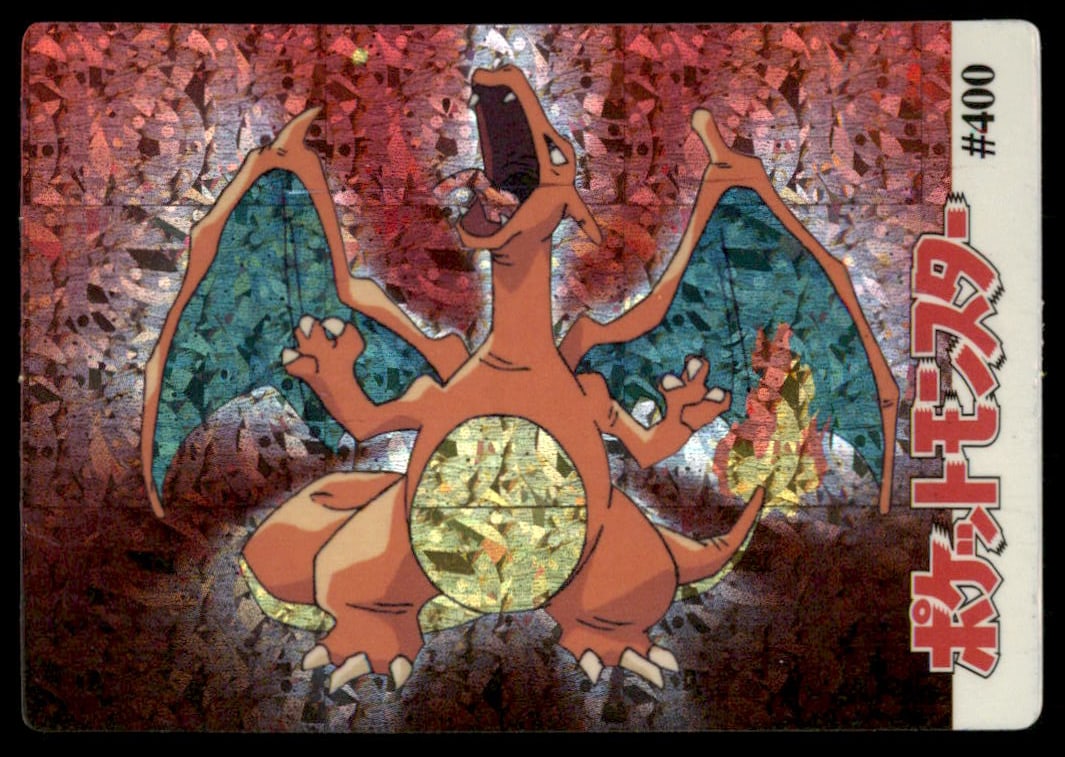 Charizard Japanese Sticker Holo Prism Card Pokemon #400: We offer combined shipping on multiple items. Buyers may also arrange their own shipping. LiveShipping is a separate and independent option for shipping that is NOT a part of the auction house or thei