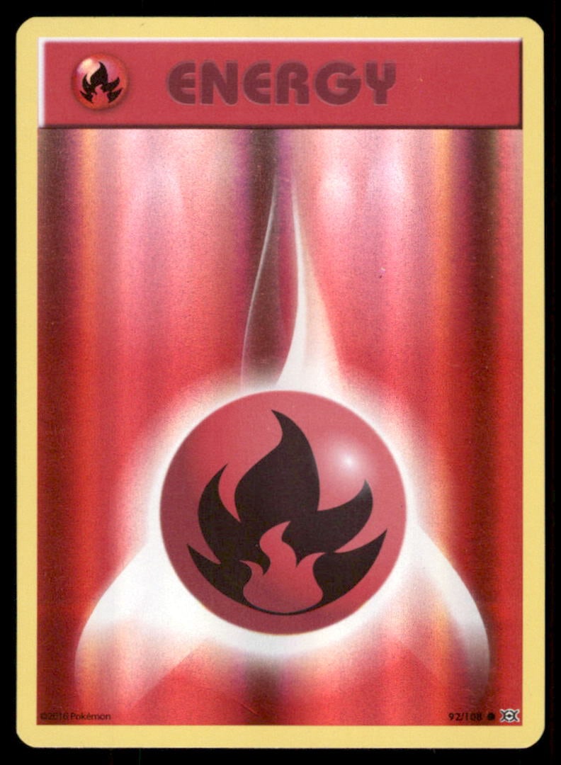 Fire Energy 92/108 Evolutions Pokemon Card Reverse Holo: We offer combined shipping on multiple items. Buyers may also arrange their own shipping. LiveShipping is a separate and independent option for shipping that is NOT a part of the auction house or thei