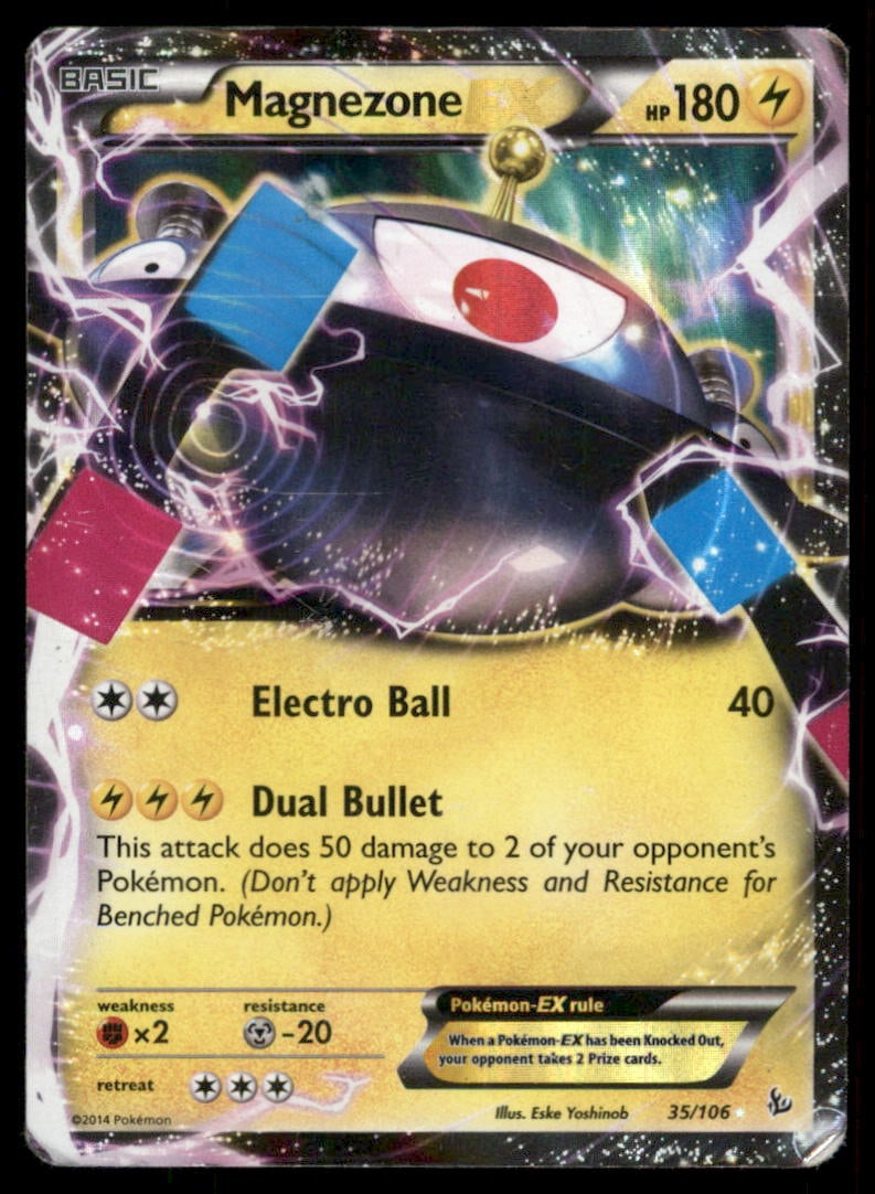 Magnezone EX 35/106 Holo Flashfire Pokemon Card: We offer combined shipping on multiple items. Buyers may also arrange their own shipping. LiveShipping is a separate and independent option for shipping that is NOT a part of the auction house or thei