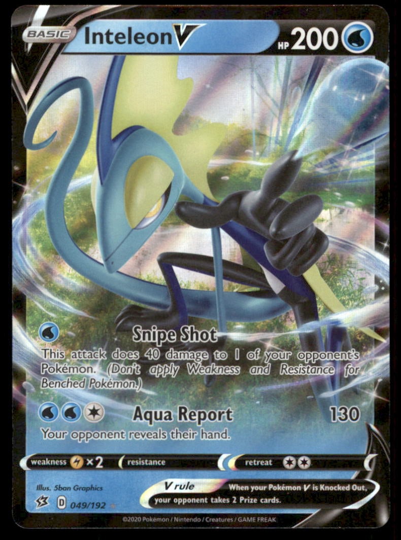 Inteleon V 049/192 Holo Rebel Clash Pokemon Card: We offer combined shipping on multiple items. Buyers may also arrange their own shipping. LiveShipping is a separate and independent option for shipping that is NOT a part of the auction house or thei