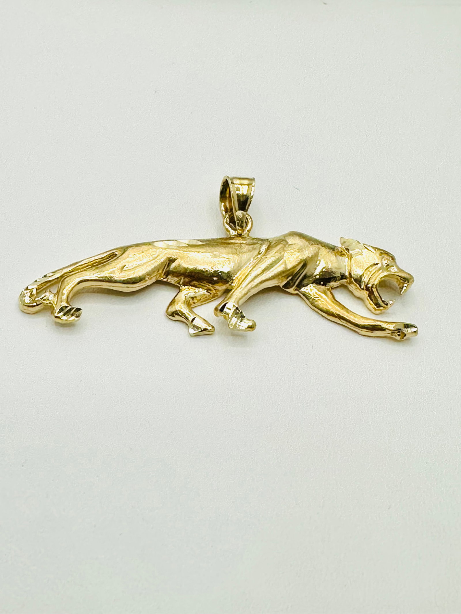 14KT Yellow Gold Pendant # 2437: # 2437 14KT Yellow Gold Pendant Pendant Weight: 3.90 grams Pendant Size: 22 mm x 44.50 mm