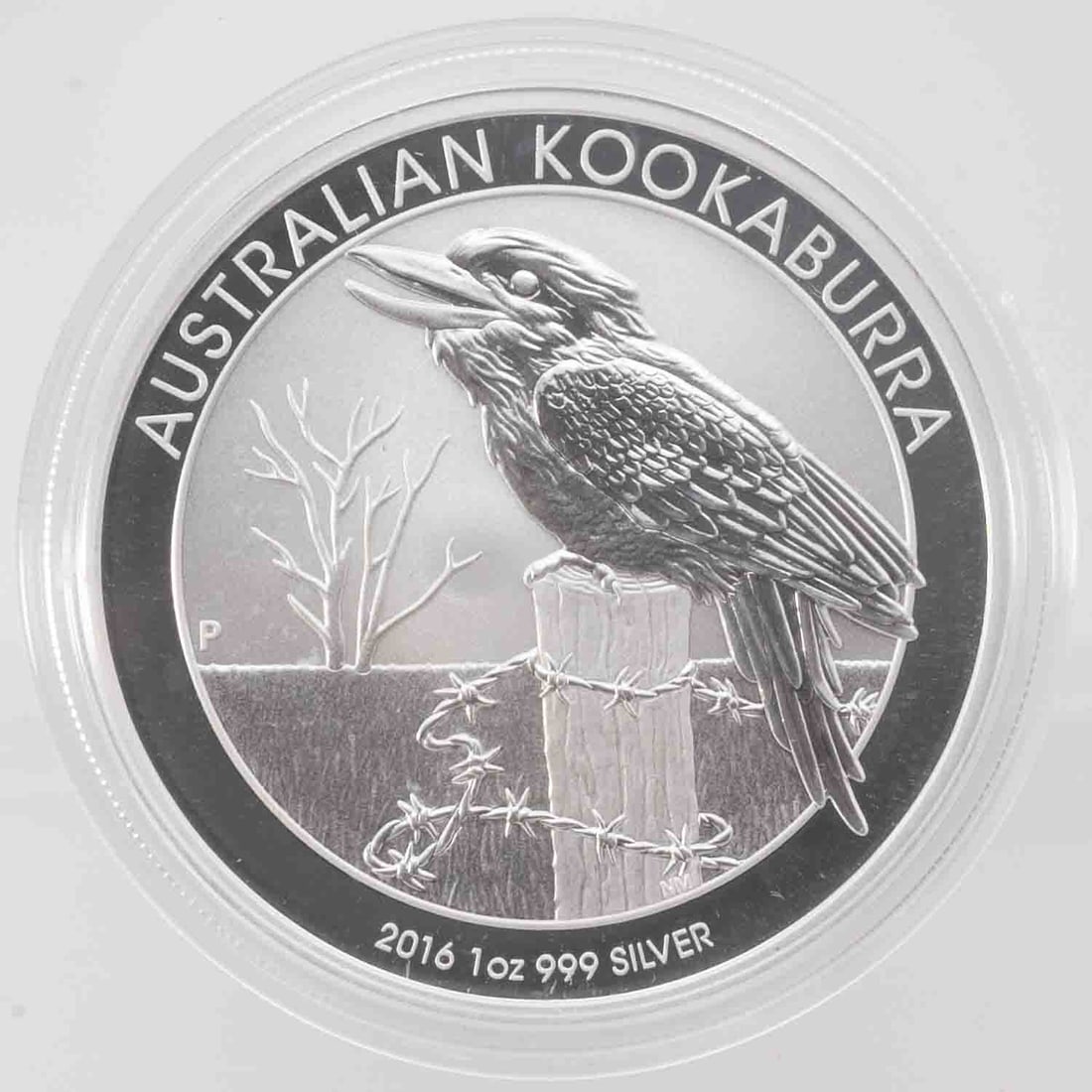 2016 Australia Perth Mint Kookaburra 1oz Silver Coin (1 of 2)