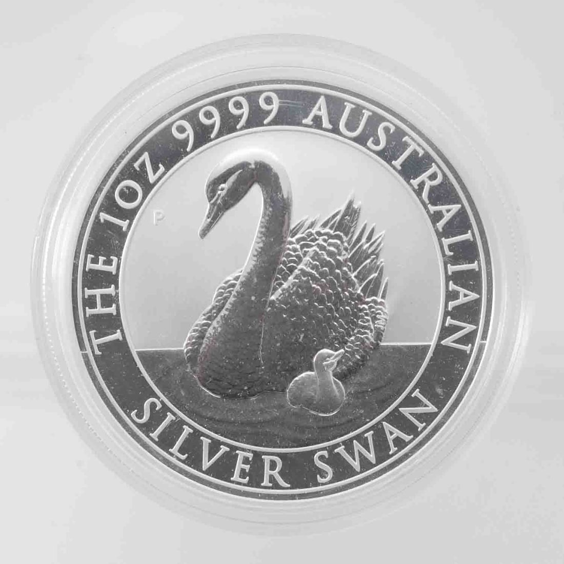 2018 Australia Perth Mint Swan 1oz Silver Coin (1 of 2)