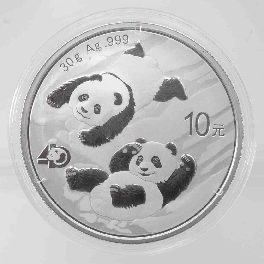 2022 Chinese Panda 30G Silver Coin (1 of 2)