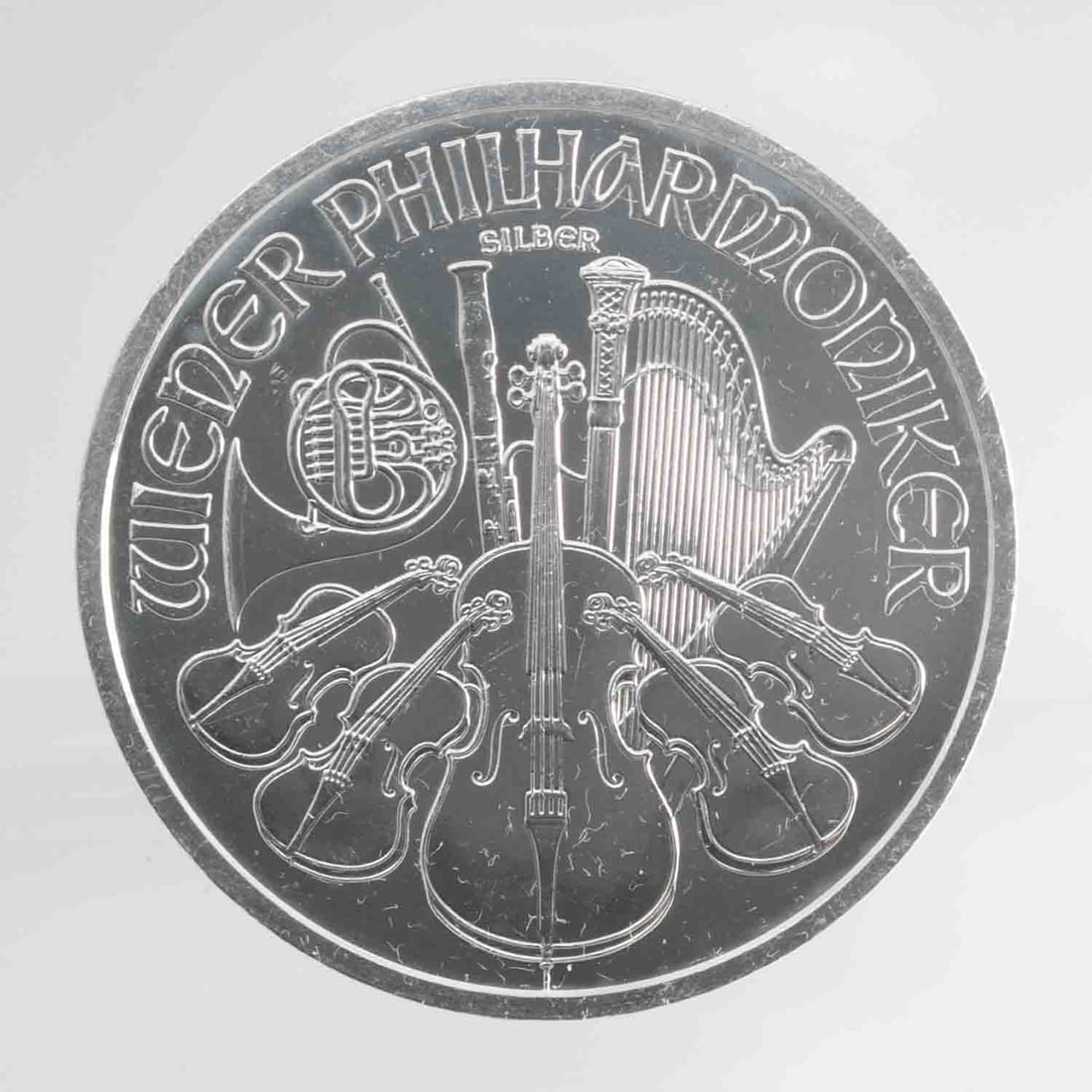 2012 Austria Philharmonic 1oz Silver Coin (1 of 2)