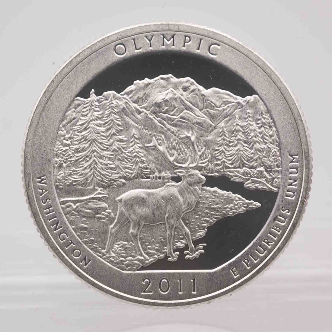 2002 American Proof Silver Quarter ATB Olympic: MLC01218 Provenance: Acquired from reputable coin dealers. Subject: American Proof Silver Quarter ATB Olympic Medium: 900 Silver Year: 2002 Condition: AU Note: Any condition statement is given as an o