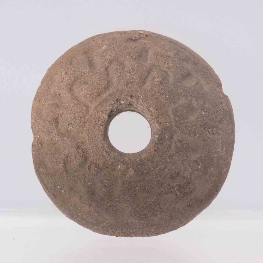 Pre-Columbian Era Colombian Muisca Carved Stone Spindle Whorl (1 of 5)