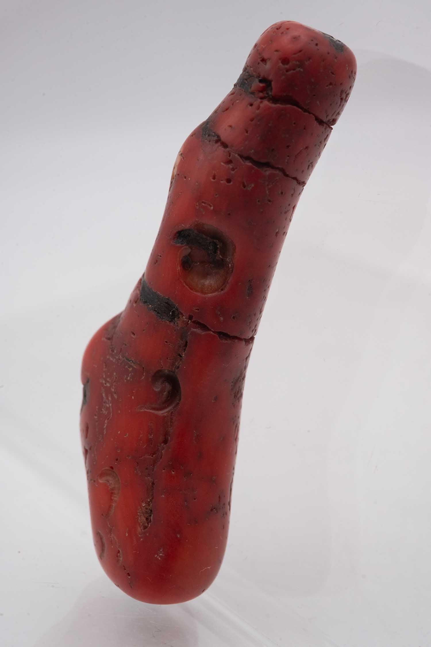Natural Red Coral Branch - 4
