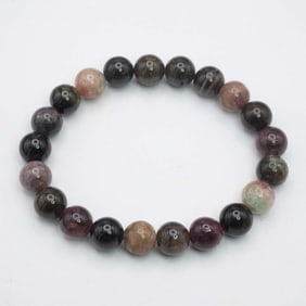 Natural Tourmaline Bead Bracelet