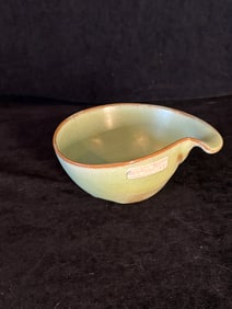 Frankoma 2" Cereal Bowl with Spoon Rest