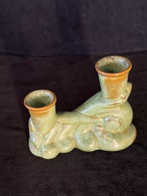 Frankoma 4" Double Candle Holder