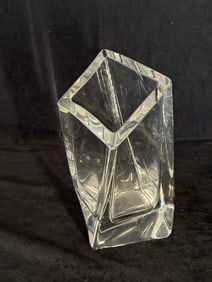 Kosta Boda 8" Crystal Glass Vase