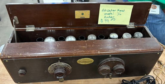 Atwater Kent Model 36 Radio - Antique