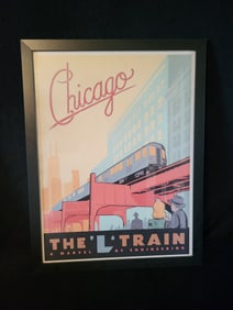 Chicago L Train by Anderson Design
