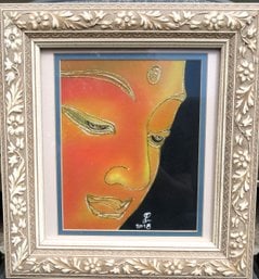 Sompong Mraz - Batik Style Picture On Fabric