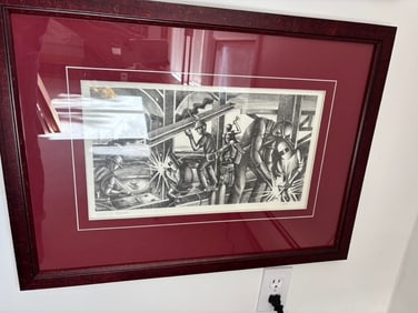 MS O'Neill/ Starr - Artist Proof (Steel Workers Scene)