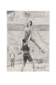 A Sketch, Signed by Inoue Takehiko