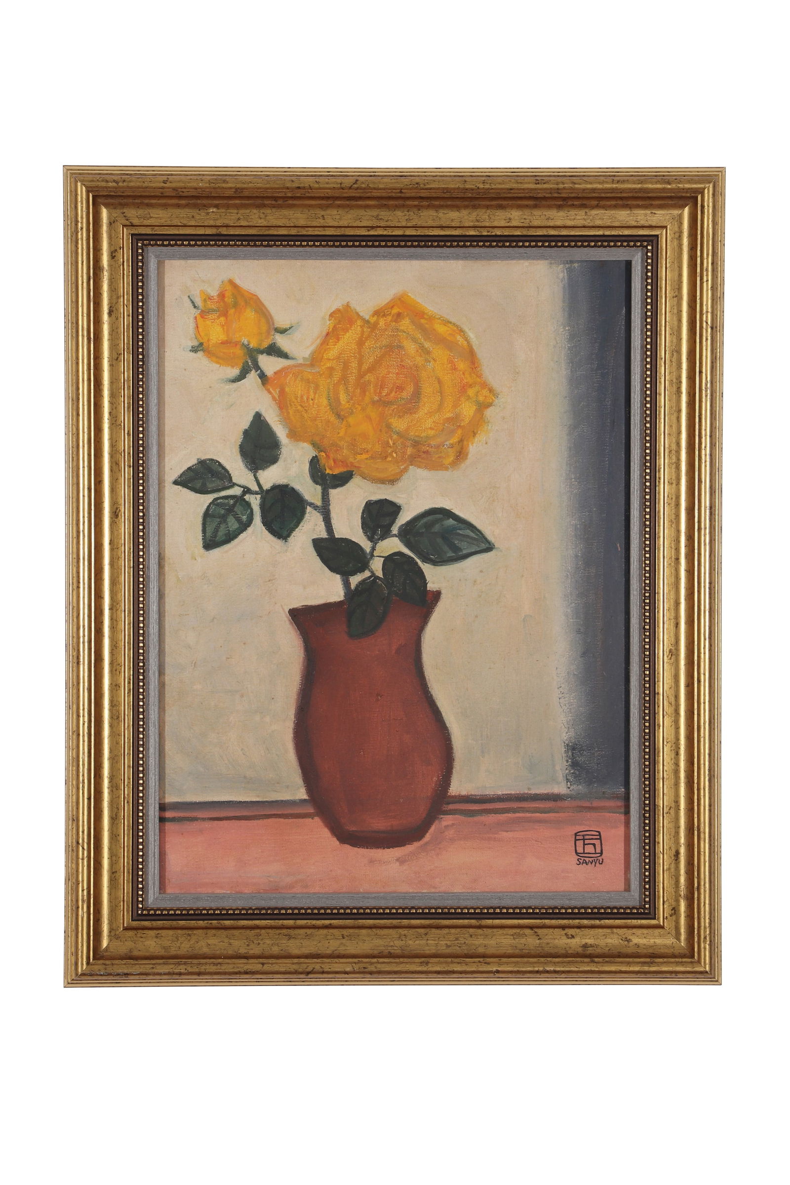 A Still Life Oil Painting, Signed by Sanyu (1 of 9)