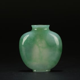 A Jade Snuff Bottle