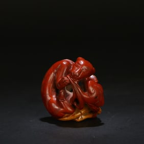 A Agate Ornament