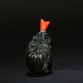 A Crystal Snuff Bottle