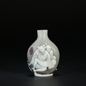 A Glassware Snuff Bottle