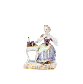 A Mason Porcelain Statue