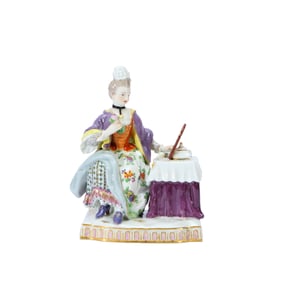 A Mason Porcelain Statue