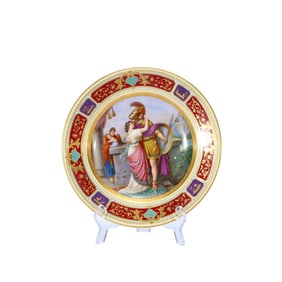 A Porcelain Plate