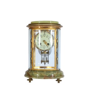 A cloisonne clock
