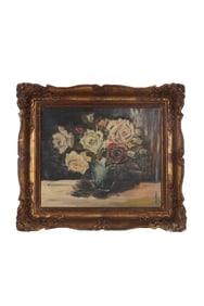 A Still Life Oil Painting, Signed by Pan Yuliang