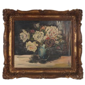 A Still Life Oil Painting, Signed by Pan Yuliang