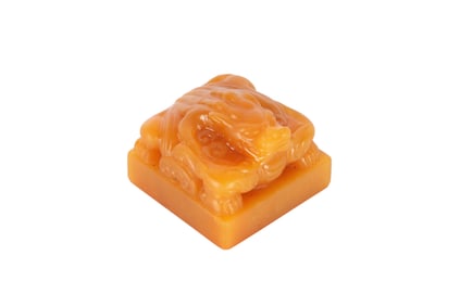 A Field-Yellow Stone Carved Seal, Prince Zhuang's seal