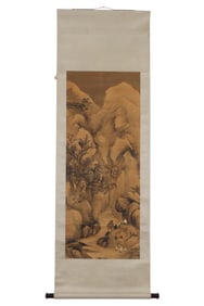 A Chinese Landscape Figure Painting