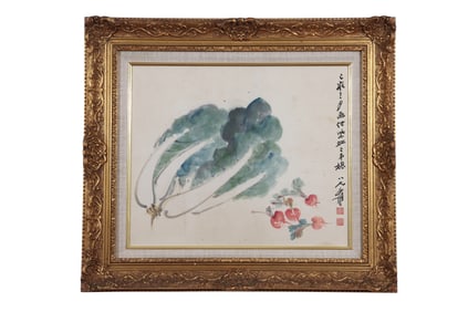 A Chinese Painting, Signed by Zhang Daqian