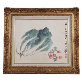 A Chinese Painting, Signed by Zhang Daqian
