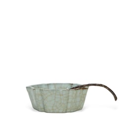 A small Chinese porcelain bowl