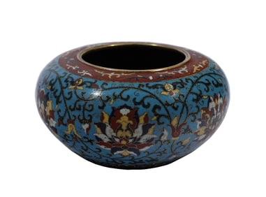 A Copper Core Cloisonne Enamel Bowl