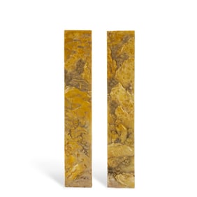 Two Chinese stone carvings